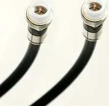 Photo 1 of 1.5ft F Type Male To Male Rg6 Coax Coaxial Cable
