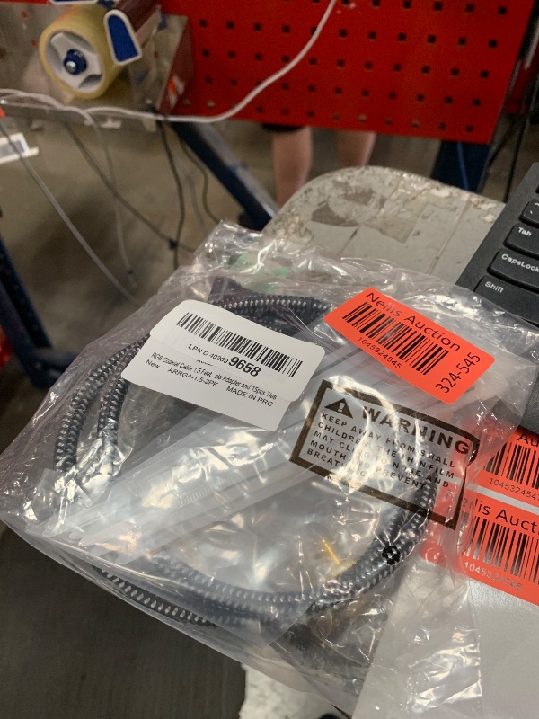 Photo 1 of 1.5ft F Type Male To Male Rg6 Coax Coaxial Cable