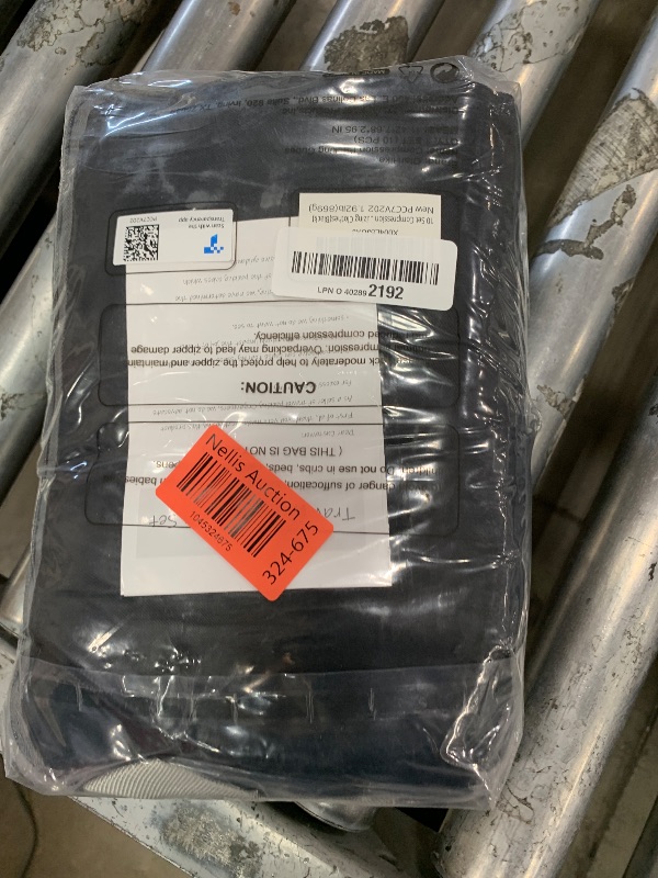 Photo 1 of 10 Set Compression Packing Cubes for Travel Essentials,Compressible Expandable Packing Cubes for Suitcase,OlarHike Luggage Organizer Bags for Travel,Handy Helper for Organizing Clothes(Black)