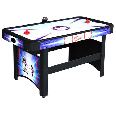 Photo 1 of Hathaway Patriot 5-Feet Air Hockey Table Blue
