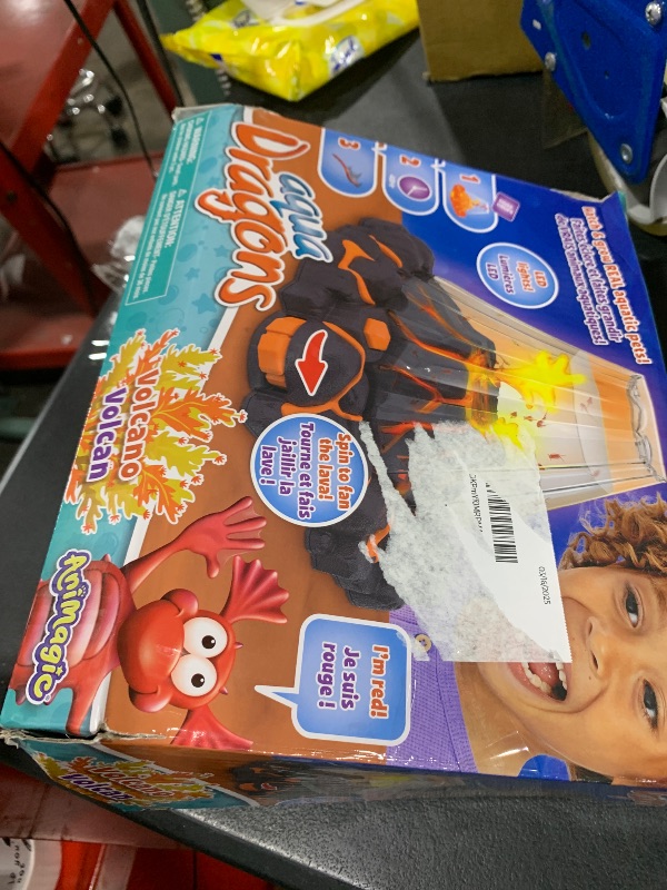 Photo 1 of Animagic Aqua Dragons Volcano | Build an Aquatic Ecosystem, Watch Prehistoric Pets Hatch & Grow | Science Kit with LED Light-Up Tank | Includes Exclusive RED Aqua Dragons | Ages 6+