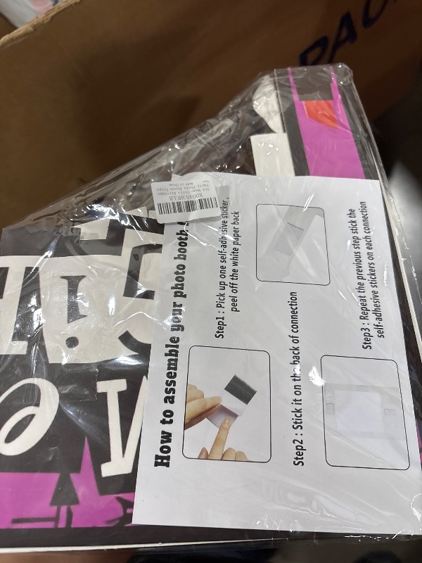 Photo 1 of LaVenty Mean Girls Birthday Party Photo Booth Props Frame Mean Girls Party Decoration Y2k Birthday Party Decorations Hot Pink Girl Birthday Party Supplies