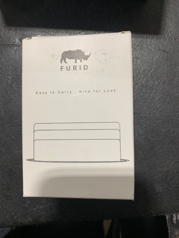 Photo 1 of furid Card Wallet For Men Slim: Smart Wallet - Rfid Minimalist Front Pocket with ID Window Pop Up Wallet Gift For Male