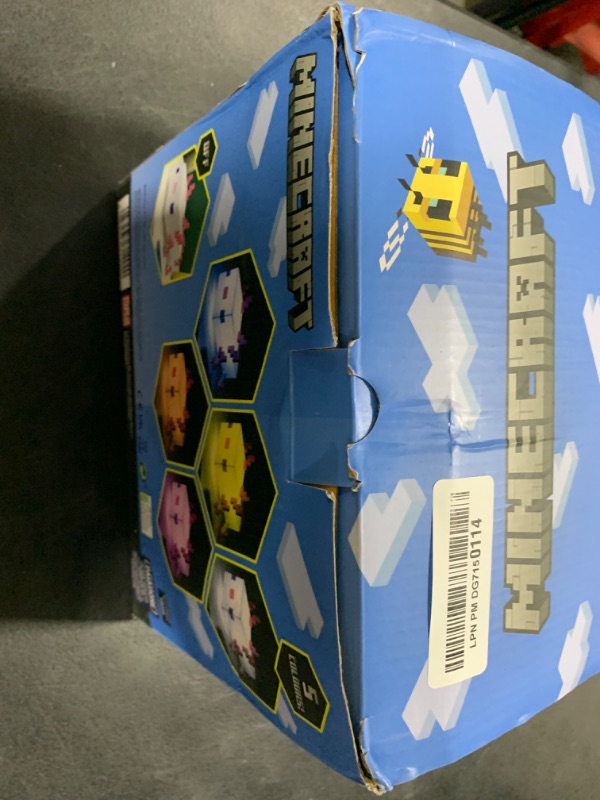 Photo 1 of Paladone Minecraft Axolotl Light, Five Color Modes, Minecraft Lamp to Decorate Your Gaming Desk or Night Stand