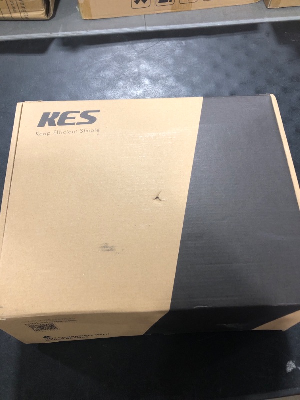 Photo 1 of KES Shower System with Tub Spout, Matte Black Shower Faucet Set Complete 10 Inch Rain Shower Head with Handheld Spray and Waterfall Bathtub, cUPC Pressure Balance Shower Valve Trim Kit, XB6305F18-BK