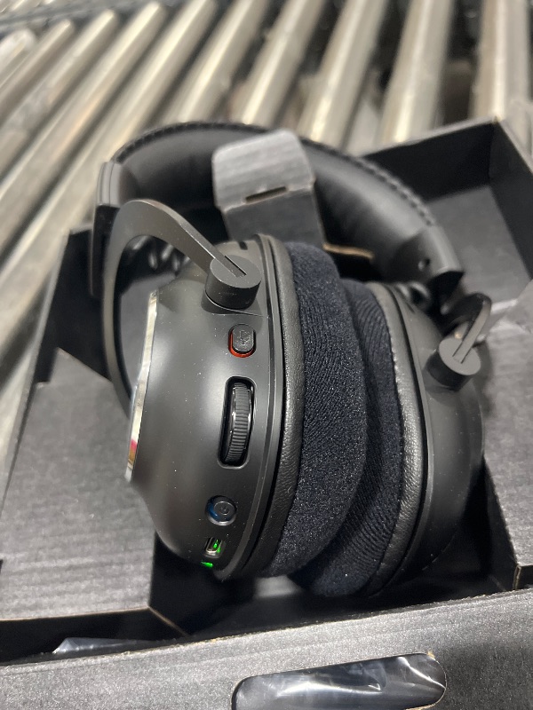 Photo 1 of Logitech G PRO X Wireless Lightspeed Gaming Headset Gen 1: Blue VO!CE Mic Filter Tech, 50 mm PRO-G Drivers, and DTS Headphone:X 2.0 Surround Sound - Black