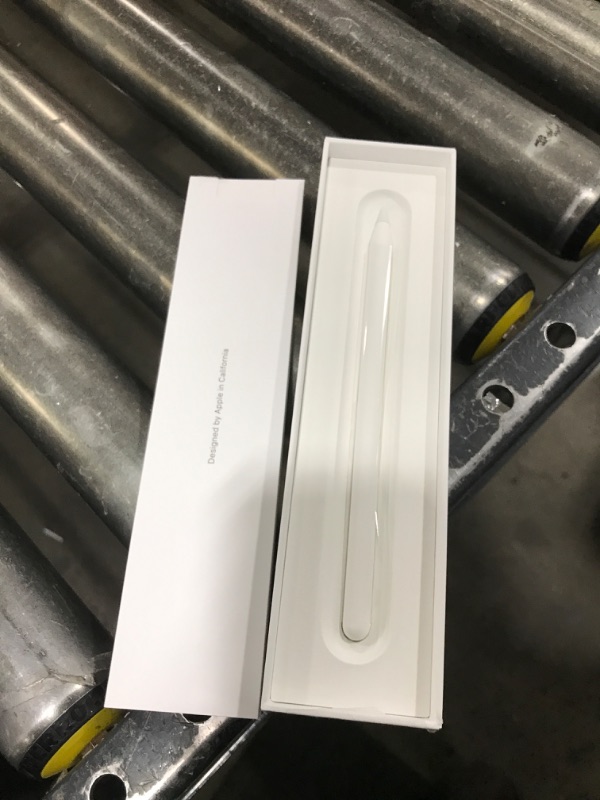 Photo 3 of Apple Pencil (2nd Generation): Pixel-Perfect Precision and Industry-Leading Low Latency, Perfect for Note-Taking, Drawing, and Signing documents. Attaches, Charges, and Pairs magnetically.