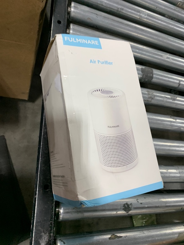 Photo 1 of Air Purifiers for Bedroom, FULMINARE H13 True HEPA Air Filter, Quiet Air Cleaner With Night Light,Portable Small Air Purifier for Home, Office, Living Room