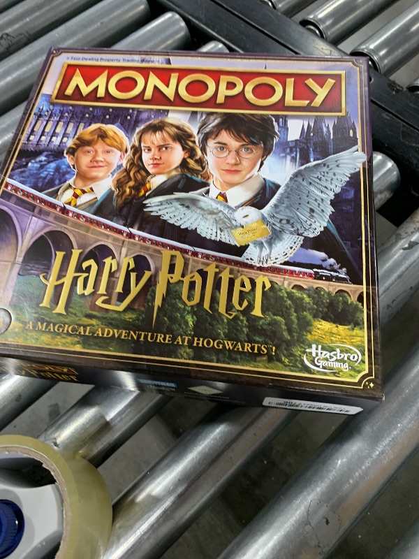 Photo 1 of Monopoly Harry Potter Edition Board Game | A Magical Adventure at Hogwarts | Ages 8 and Up | 2 to 6 Players | Family Games | Gifts for Kids and Adults