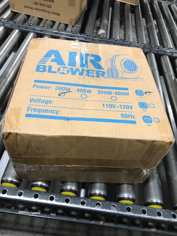 Photo 1 of 380W 0.5HP Air Blower for Inflatables: Bounce House Blower - Commercial Electric Blower - Work for Bouncy Castle Jump Slides Water Slides Inflatable Arch