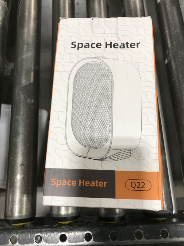 Photo 1 of BZGG Electric Heater, Small Portable Heaters for Indoor Use, Mini Space Heater for Office Patio Garage Home Use, Desk Ceramic Heaters with Overheat & Tip-Over Protection