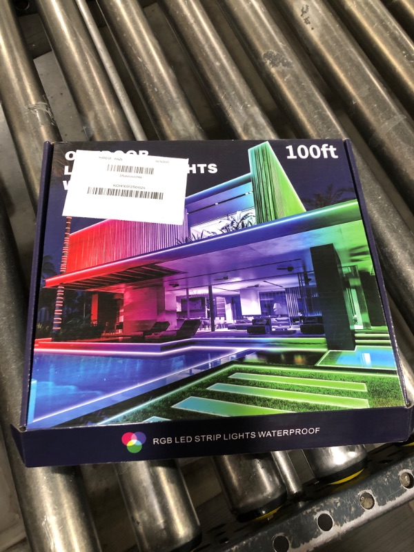 Photo 1 of vimeepro 100ft Outdoor LED Strip Lights Waterproof,IP68 Waterproof LED Light Strips with Remote,App Control Music Sync RGB Outdoor LED Rope Lights,LED Lights for Bedroom,Roof,Pool,Deck,Balcony