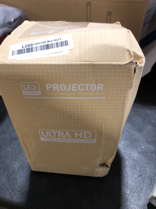Photo 1 of Smart 4K Projector WiFi Bluetooth - Salange HY300PRO Mini Projector Android 11.0, Short Throw Projector 1080P HD, 270° Adjustable, Auto Keystone Correction, Outdoor Movie Projector Portable [2024 New]