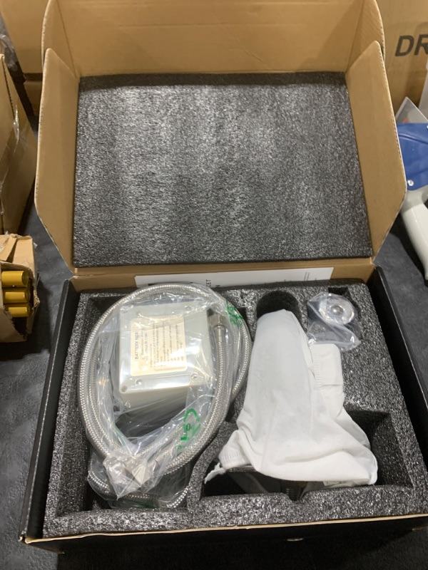 Photo 1 of PRIMSOPH Automatic Motion Sensor Hands Free Electronic Infrared Smart Commercial Touchless Bathroom Sink Faucet with Cover Plate Temperature Mixer Battery or Plug-in Powered Chrome