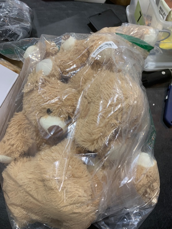 Photo 1 of Jenaai 8 Pcs 10 Inches Stuffed Animal Bear Bulk Gift Soft Cute Baby Shower Bear Small Stuffed Plush Toys for Girls, Boys, Back to School Birthday Wedding Party(Classic Style)