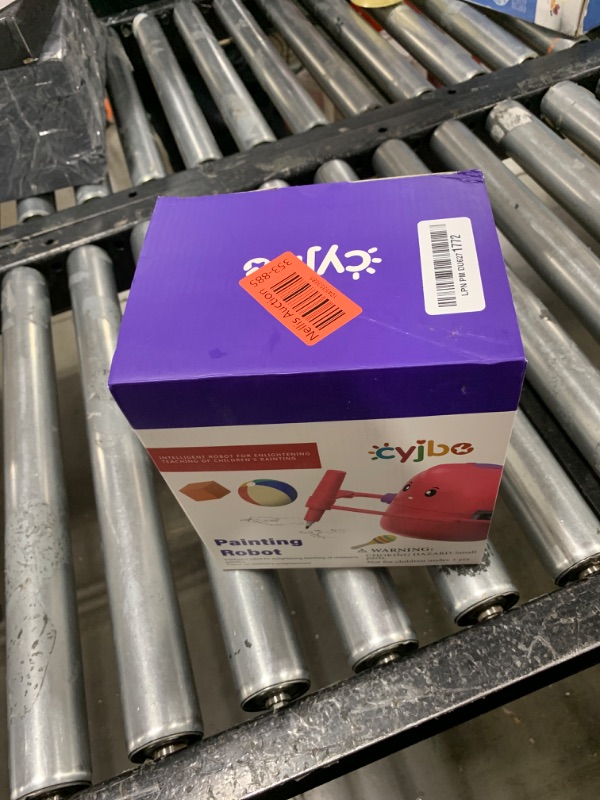 Photo 1 of CYJBE Smart Drawing Robot | Montessori Educational Toy for Kids 5+ with Voice Interaction | Includes 100 Learning Word Cards & 16 Color Pens?Pink?