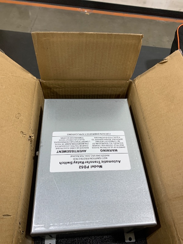 Photo 1 of USTAR RV Automatic Transfer Switch, Automatic Transfer Relay Switch 50 Amp, 120/240 VAC for RV, Camper, Travel Trailer, Speedboats