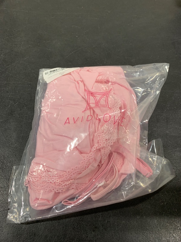 Photo 1 of Avidlove Nightgown for Women Sexy Nighty V-Neck Full Slip Sleepwear Dress (Pink,M)