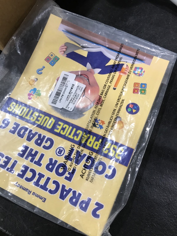 Photo 1 of 2 Practice Tests for the COGAT Grade 6: Grade 6 Level 12 Form 7, 2 Full-Length Practice Tests, 352 Practice Questions, Answer Key, Sample Questions for Each Test Area. (COGAT TEST PREPARATION)