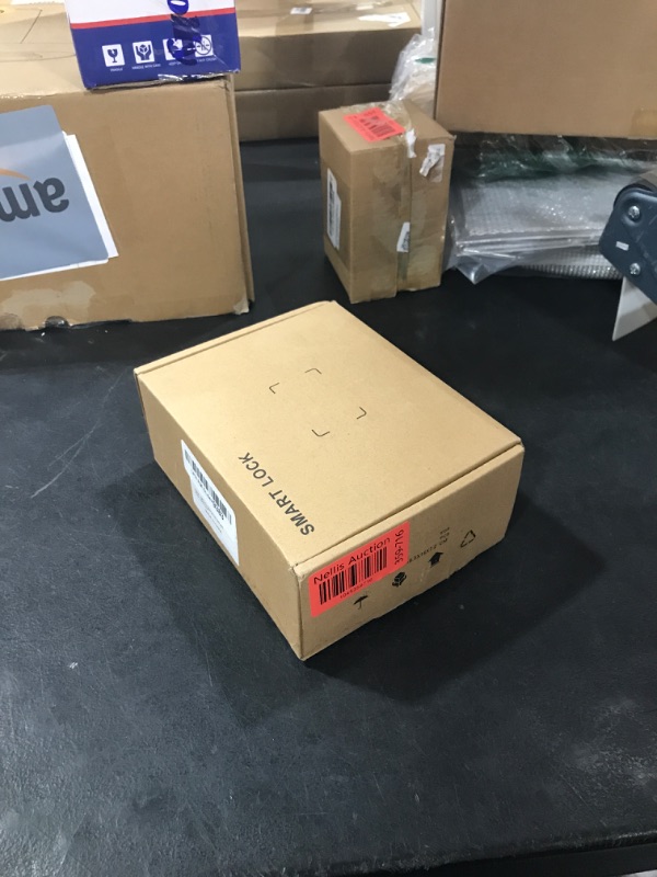 Photo 1 of Moquin Smart Key Lock Box, TTLock APP Control, Fingerprint, Manual Keys, Access Card, EKey and Passcode Unlock, Bluetooth Wireless Lock Box, Electronic Lock Box for Airbnb Realtor House Office