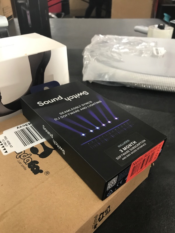 Photo 1 of SoundSwitch Micro DMX Interface - Ultra-Compact USB to DMX Interface with 3-Month Free SoundSwitch Software Access