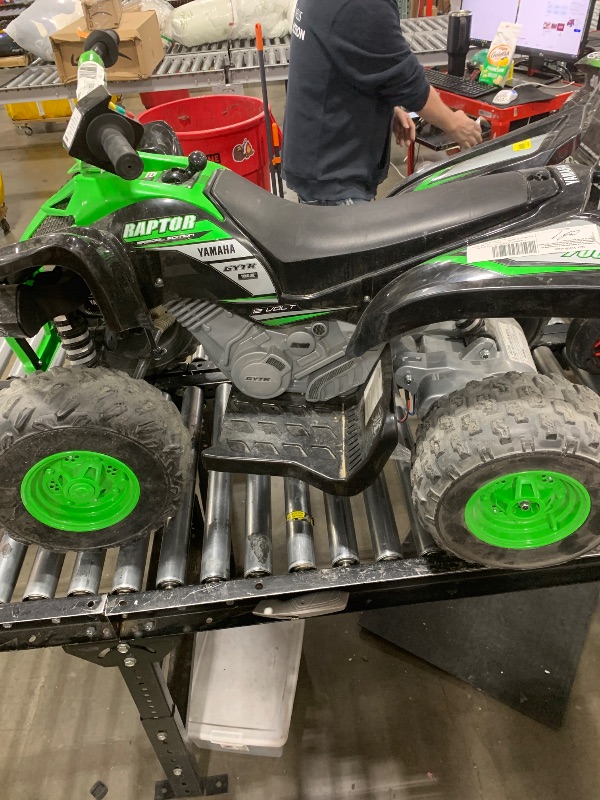 Photo 3 of 12V Yamaha Raptor ATV Powered Ride-on for Boys & Girls, Ages 3+, up to 5 MPH