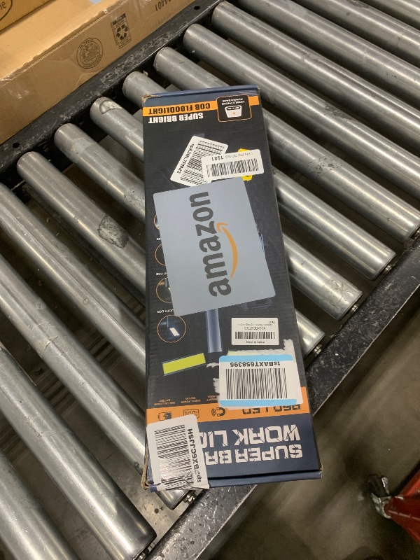 Photo 1 of Rechargeable LED Work Light with Stand, Cordless Work Light with Portable Folding Stand, 6AH Battery Work Light, 2000Lumen Outdoor Camping Construction Lights with Carrying Bag(Large)