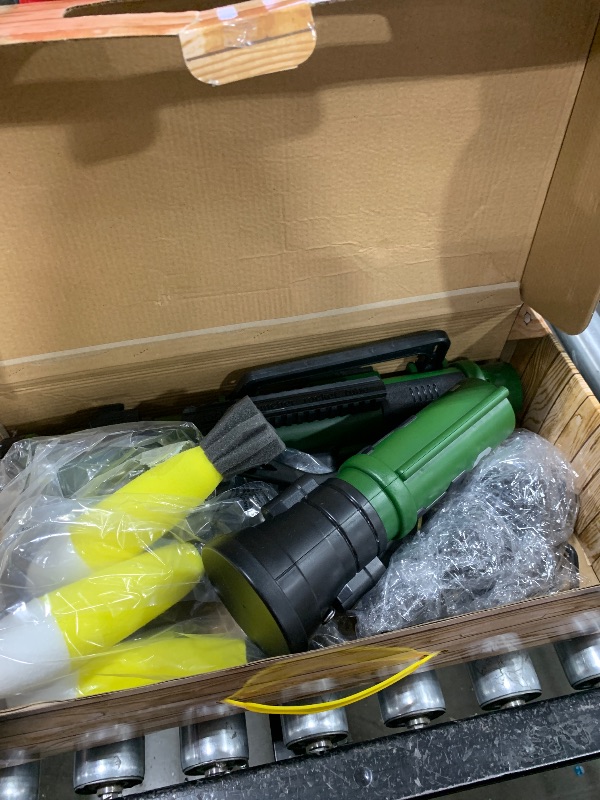 Photo 1 of KoudHug Military Toy Rocket Launcher Set, Worker Tactics Missile Mortar Air Gun Toy with 3 Safety LED Foam Shell - Artillery Launcher Best Gift for Boys & Girls - Great for Outdoor Play (Green A)