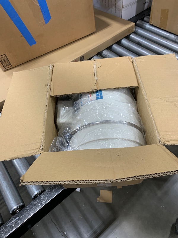 Photo 1 of Voltset 8 Inch Duct Fan, Inline Ventilation Exhaust Fan, 740 CFM Duct Intake Fan High Efficiency Air Fan for Duct Vent Bathroom, Kitchen, Grow Tent, Hydroponics, 3D Printer