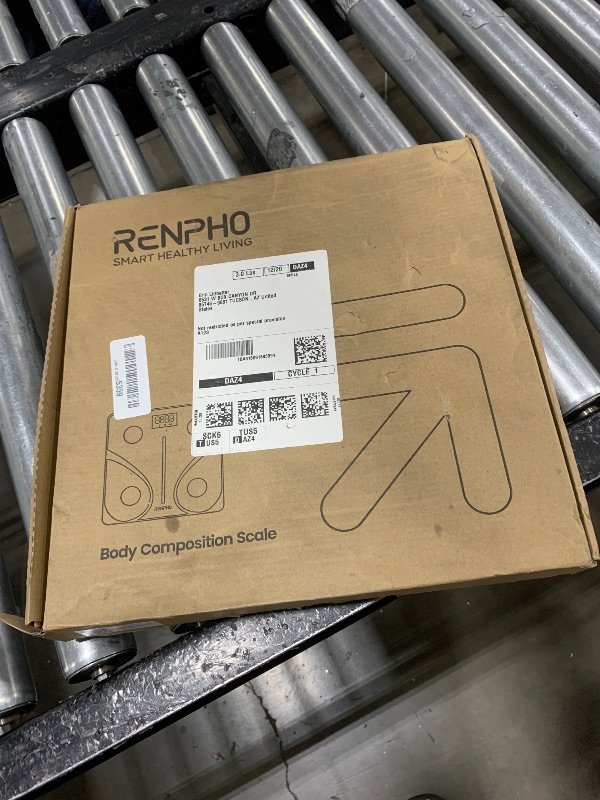 Photo 1 of RENPHO Smart Scale for Body Weight, FSA HSA Eligible, Digital Bathroom Scale BMI Weighing Bluetooth Body Fat Scale, Body Composition Monitor Health Analyzer with Smartphone App, 400 lbs - Elis 1
