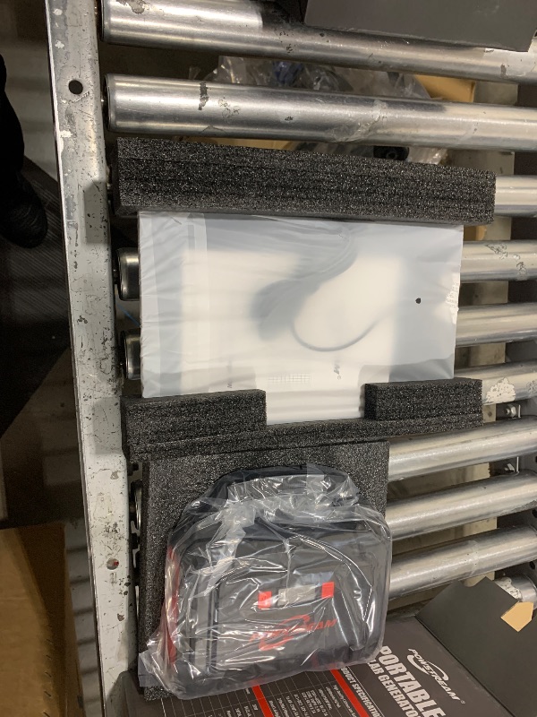 Photo 1 of POWSTREAM Solar Powered Generator 167Wh Portable Power Station with Solar Panel 30W Included, 100W Power Bank with AC Outlet QC3.0 for Camping Boat Trip Hunting Outdoor Adventures Emergency Backup