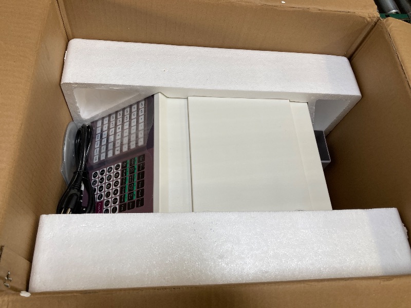 Photo 1 of  Digital Price Computing Scale with Thermal Label Printer, Food Scale, 60lb Capacity, Electronic Weight Scale, Commercial Meat Produce Weight Scale, Double-Sided Supermarket Scale 