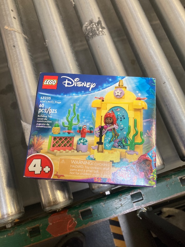Photo 1 of  LEGO Disney Princess Ariel’s Music Stage, Ariel Toy with 2 Iconic Characters, Buildable Disney Princess Toy for Kids, Fun Disney Gift Idea for TV Show Fans, Girls and Boys Ages 4 and Up, 43235 