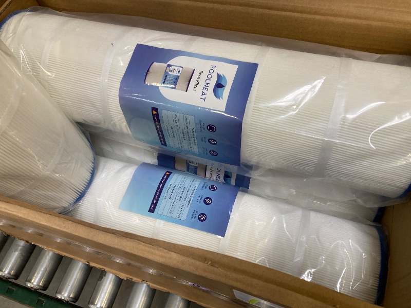 Photo 1 of POOLNEAT PA106-PAK4 Pool Filter Replacement for Hayward C4030,C4020,C4025,Unicel C-7488,PA106,FC-1226,CX880XRE,C4020,Ultral-A1,FC-6430,106Sq. ft,4Packs