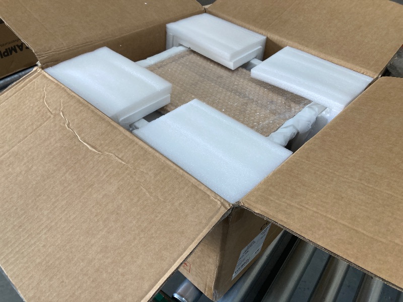 Photo 1 of MILOSEN Undermount Bar Sink, 16×16 Inch Small White Granite Composite Wet Bar or Prep Sink, 9 Inch Deep Outdoor Single Bowl Workstation Basin with Accessories, Quartz Sink