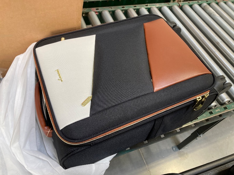 Photo 1 of LOVEVOOK Carry On Luggage 22x14x9 Airline Approved, 20 Inch Suitcases with Spinner Wheels, Softside Carry on Suitcase with TSA Lock for Travel, Water-Resistant Large Capacity Luggage for Women Men