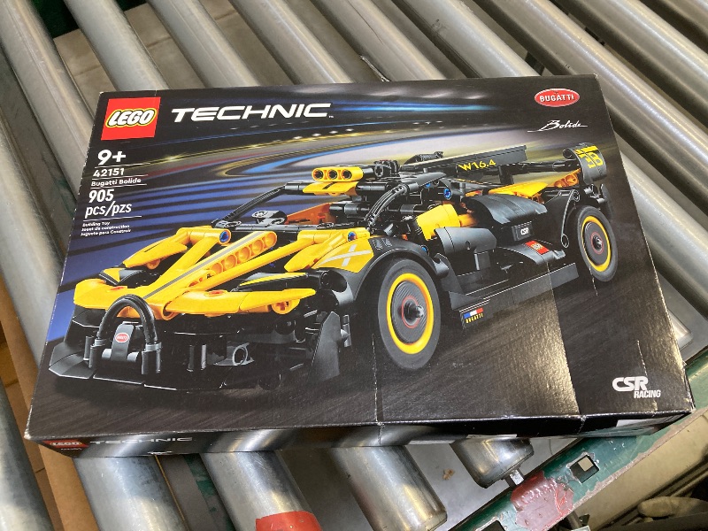 Photo 1 of  LEGO Technic Bugatti Bolide Racing Car Building Set - Model and Race Engineering Toy for Back to School, Collectible Sports Car Construction Kit for Boys, Girls, and Teen Builders Ages 9+, 42151 