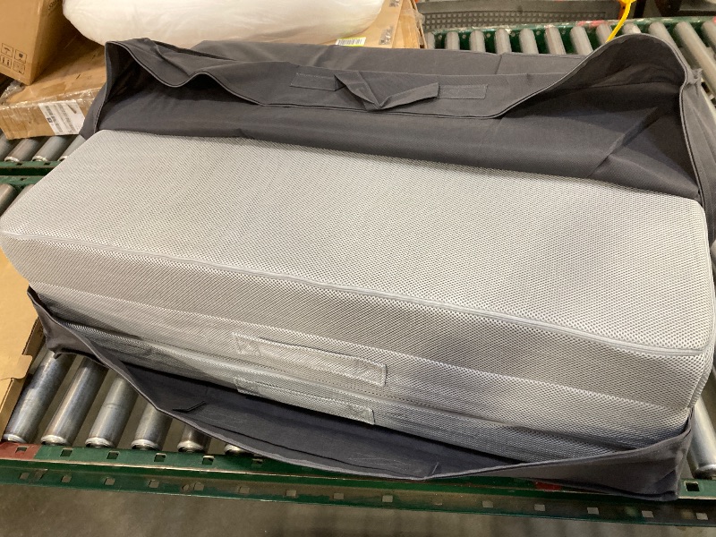 Photo 2 of Trifold Mattress Twin?4 Inch Folding Mattress Twin,Foldable Mattress,Tri Folding Mattress Removable and Washable with Handles and Non-Slip Bottom for RV/Camping/Guest Room, 75" x 38" x 4"