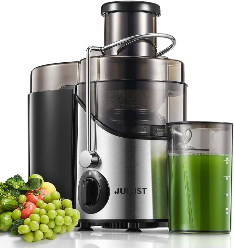 Photo 1 of  Juicer Machines, Juilist 3" Wide Mouth Juicer Extractor Max Power 800W, for Vegetable and Fruit with 3-Speed Setting, 400W Motor, Easy to Clean 