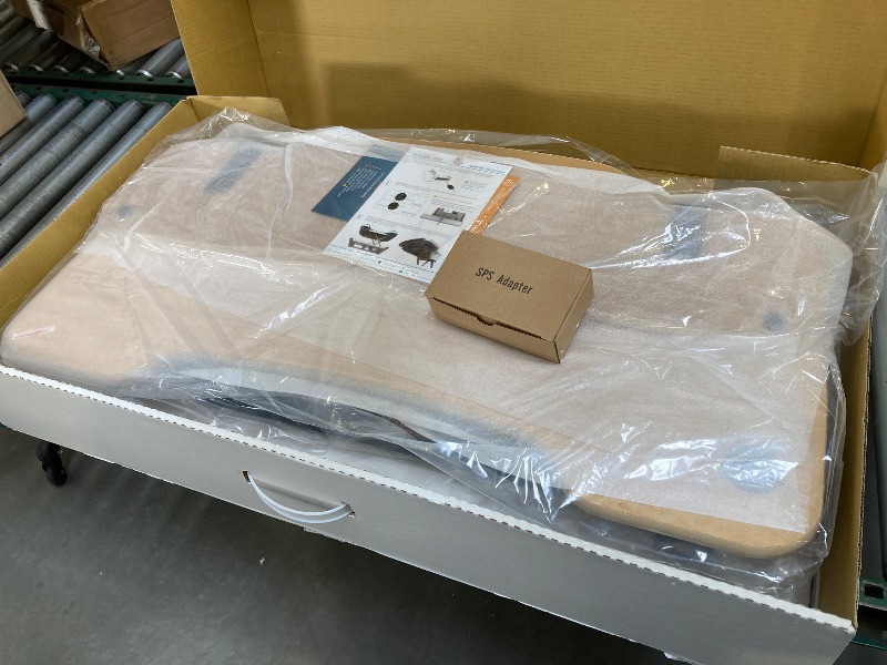 Photo 1 of VersaDesk Power Pro 36 inch Electric Standing Desk Converter, Maple