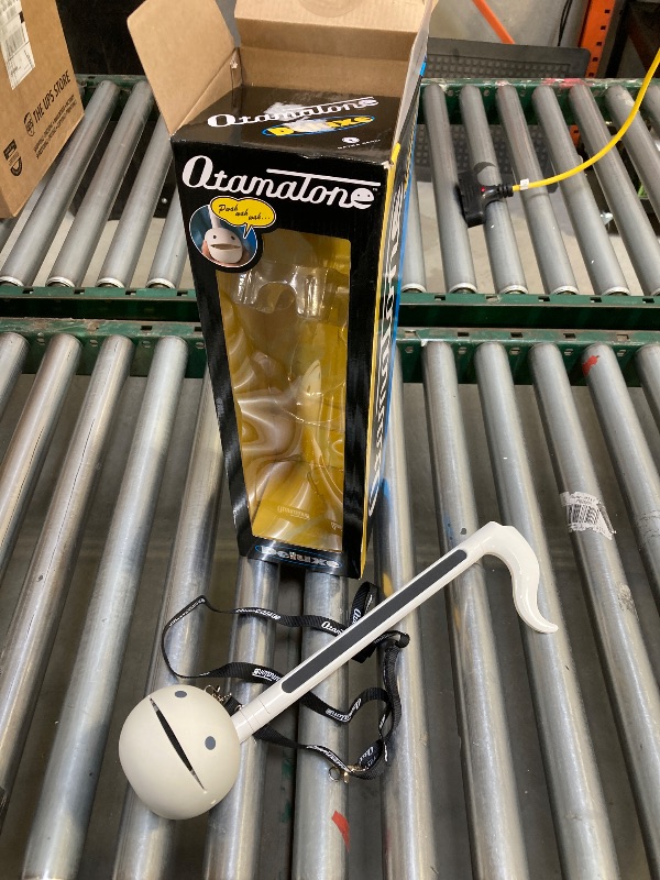 Photo 1 of Otamatone Deluxe [English Manual] Electronic Musical Instrument Synthesizer from Japan by Cube/Maywa Denki, White