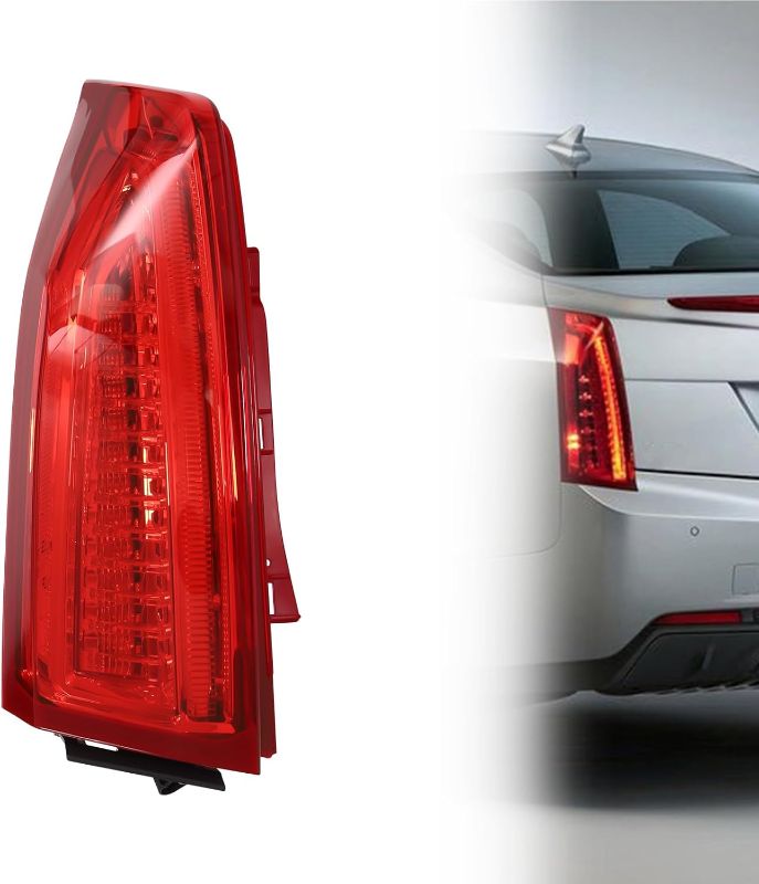 Photo 1 of  LED Tail Lights Brake Lamps Rear, Tail Light Assembly for 2013-2018 4-door Cadillac ATS Sedan 84081571, 84081570 (Driver Rear Lamp) 