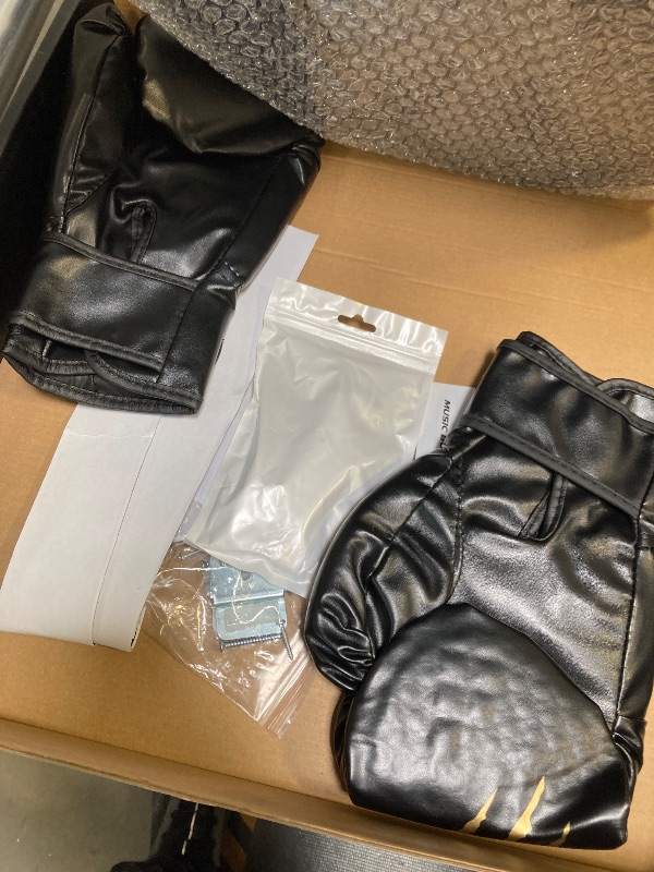 Photo 1 of TGLLM Music Boxing Machine, Interactive Punching Trainer with Boxing Gloves, Large Size Wall Mounted Electronic Boxing Target for Adults Kids, 9 Modes & 9 Speeds