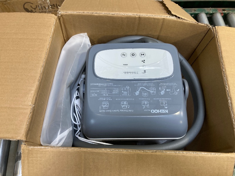Photo 2 of Cold Therapy System, Programable Ice Therapy Machine for Knee, Post-Surgery Continuous Cryotherapy Cold Pack, Including a Insulated Outer Wrap Pad