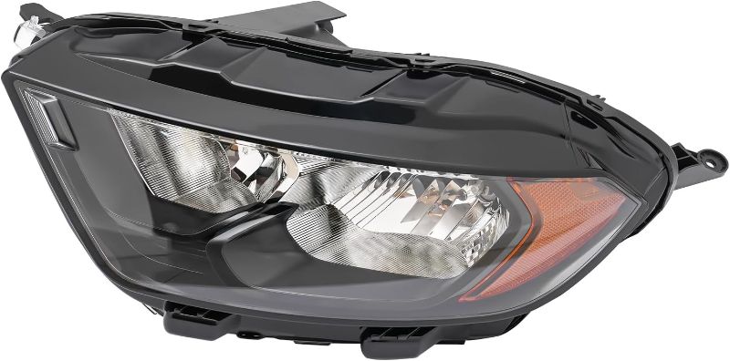 Photo 1 of  Fits for Ford EcoSport 2018-2022 Headlight Replacement Assembly,Halogen Head Light Headlamp,Passenger Left Side Hand Vehicle Light,OEM:GN1Z13008AD, GN1Z13008AM (Left) 