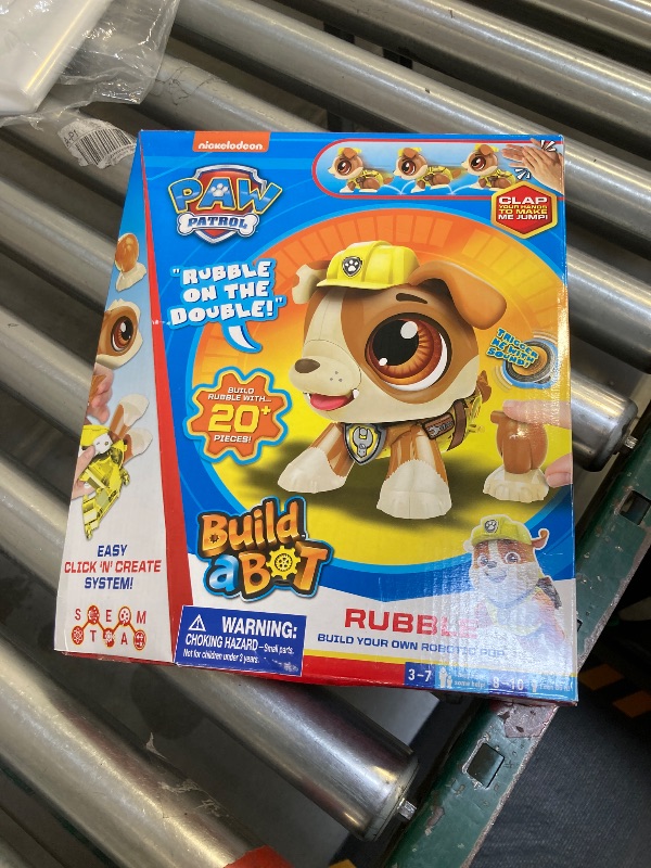 Photo 1 of Goliath Build a Bot Paw Patrol Rubble - Build Your Own Robotic Pet - Ages 3-10, Small
