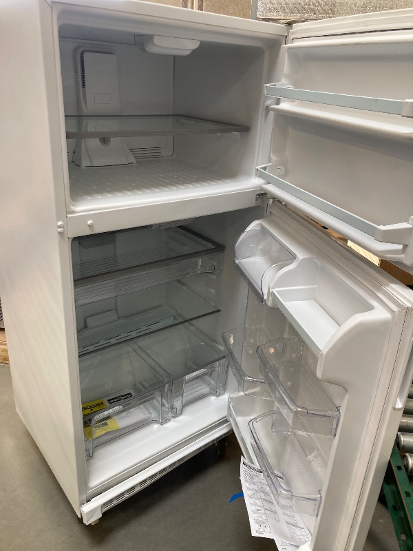 Photo 3 of Maytag 18 cu. ft. Top Mount Refrigerator - White