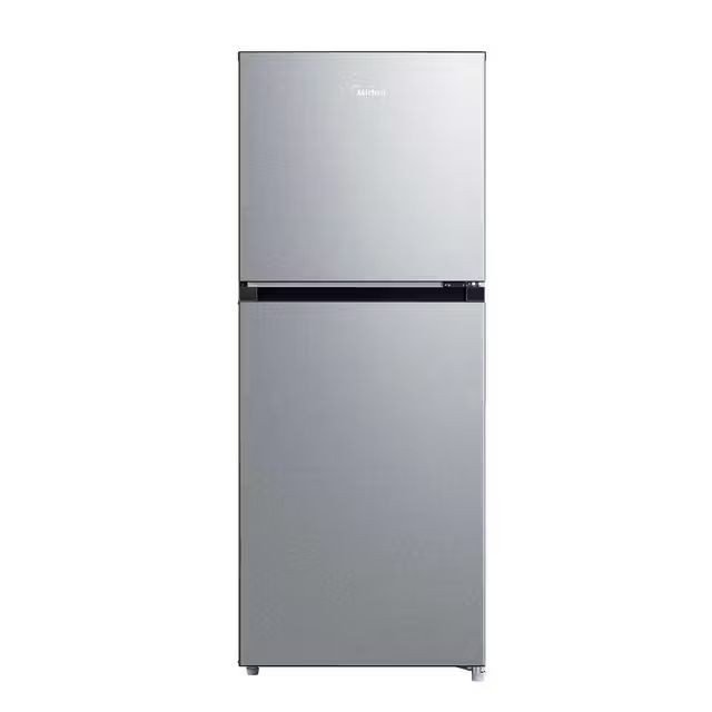 Photo 1 of Midea 4.5 cu. ft. 2-Door Compact Refrigerator with Crisper Drawer, SOLD FOR PARTS, DAMAGED