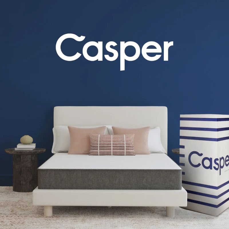 Photo 1 of Casper Select Hybrid 12" Memory Foam Medium-Firm Mattress Queen