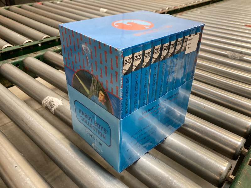 Photo 1 of Hardy Boys Books 1-10 The Hardy Boys Mystery Collection Box Set Hardcover 